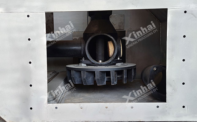 Flotation machine impeller