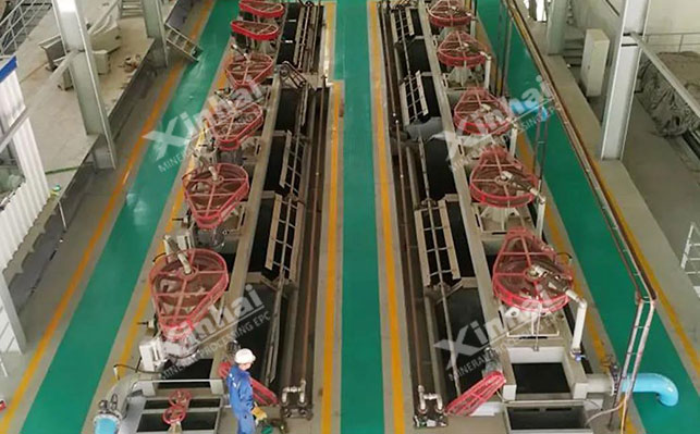 Flotation machine lubrication System inspection