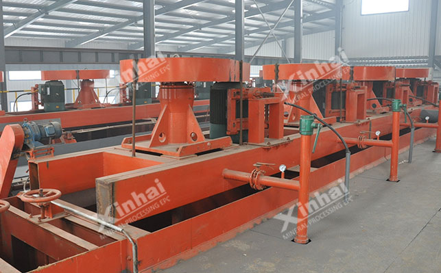 Xinhai flotation machine Machine operation site