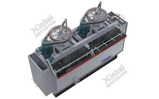 KYF flotation machine According to the requirements of the dressing plant, the KYF flotation machine needs about 5 steps for roughing, sweeping and selection operations, which requires an increase of 2m in height difference, which will inevitably increase infrastructure investment. Xinhai Mining Equipment's <a href=