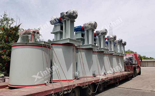 Quartz sand scrubbing Iron removal production process