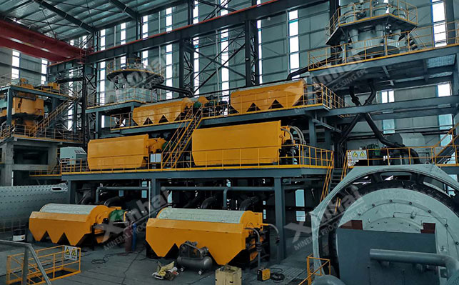 Quartz Sand Magnetic Separation Production process