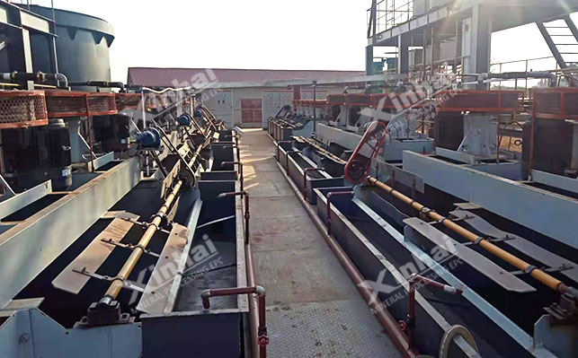 Antimony gold The ore flotation machine extracts gold