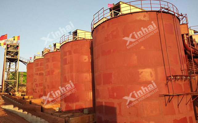 Xin Haijin Mine carbon slurry gold extraction process