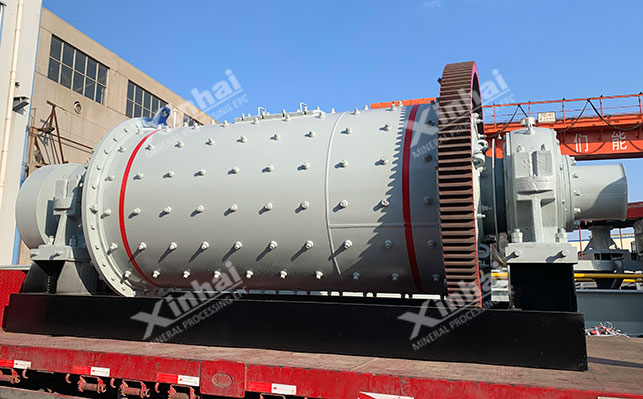 Silica sand quartz sand The ball mill is being shipped