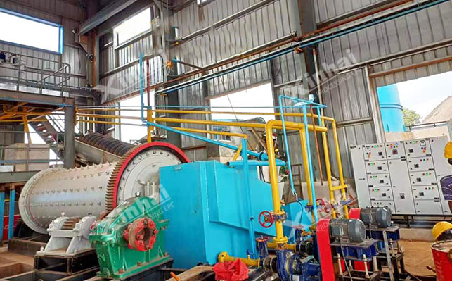 Gold ore grinding Ore classification production line process