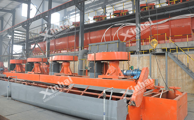 Gold mine flotation Production line process