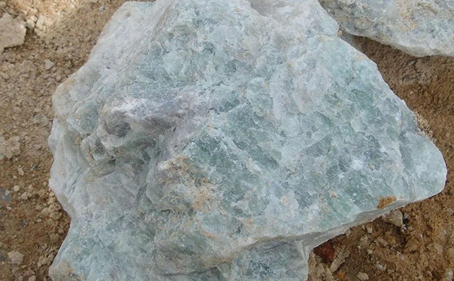 Complex fluorite Ore ore