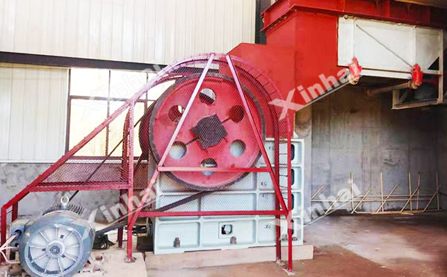 Chrome iron crushing and screening equipment