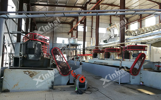 Hematite carrier flotation process