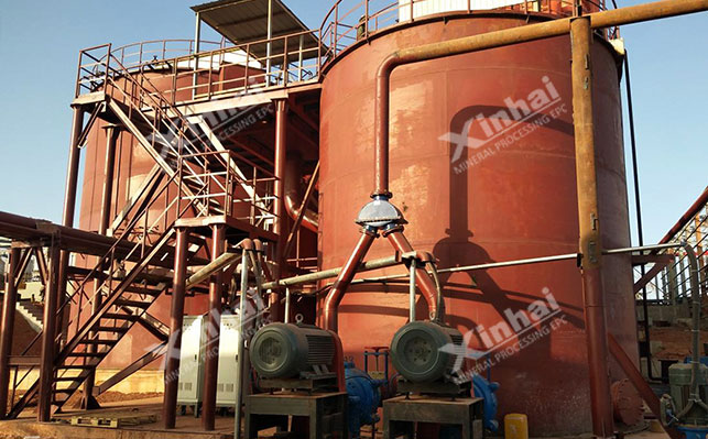 Carbon-containing gold ore dressing process