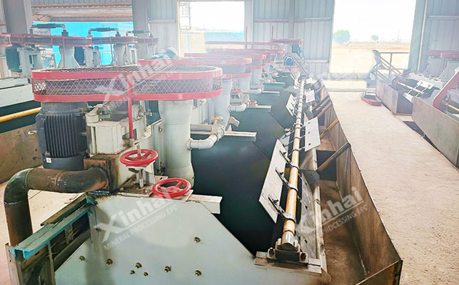 Carbonate phosphate ore reverse flotation process