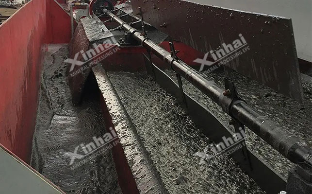 Slurry concentration affects quartz sand flotation