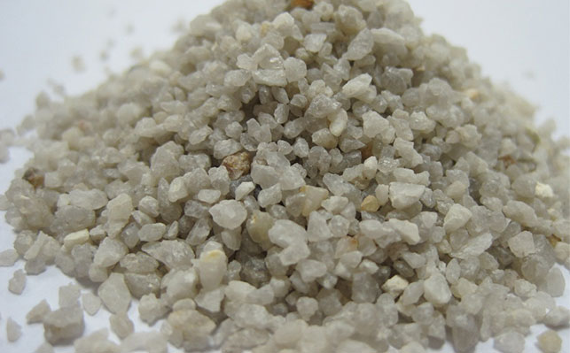 Quartz sand washing method