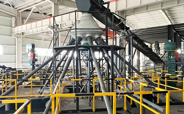 1 million TPA zirconium titanium ore automation system