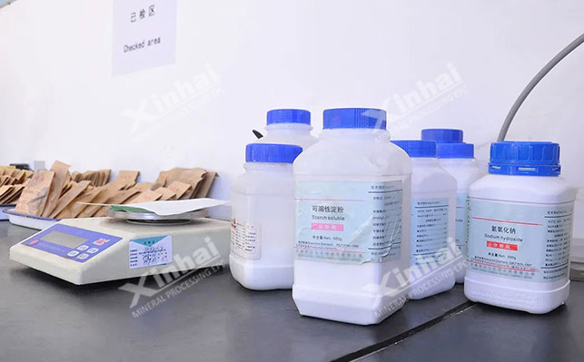 Zinc oxide combined collector Collecting agents