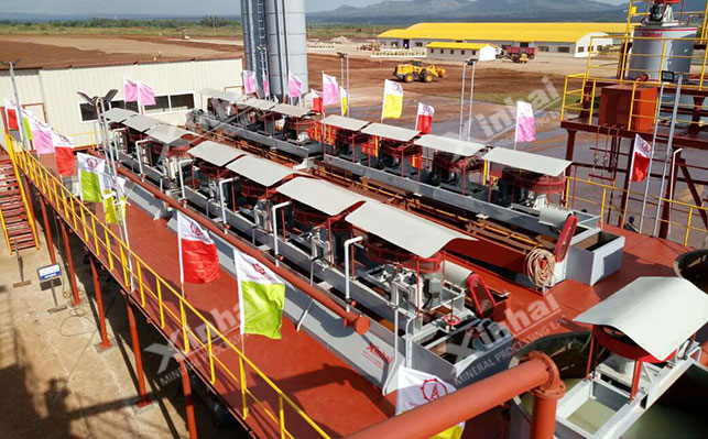 Gold ore flotation technology