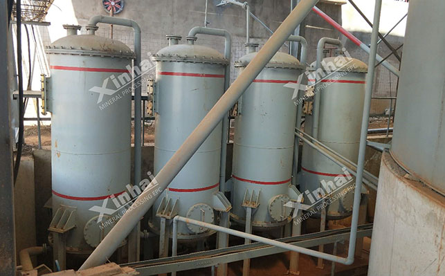 Gold desorption equipment