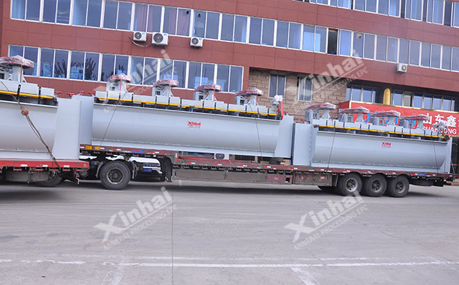 Xinhai XJC type flotation machine delivery picture