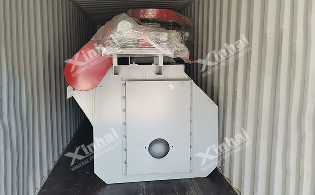 Rod flotation machine packaging and delivery