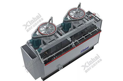 XCF/ 3D diagram of KYF flotation unit