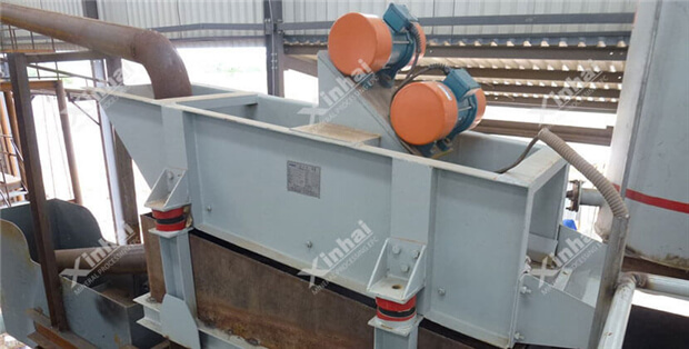 Xinhai dewatering screen application site