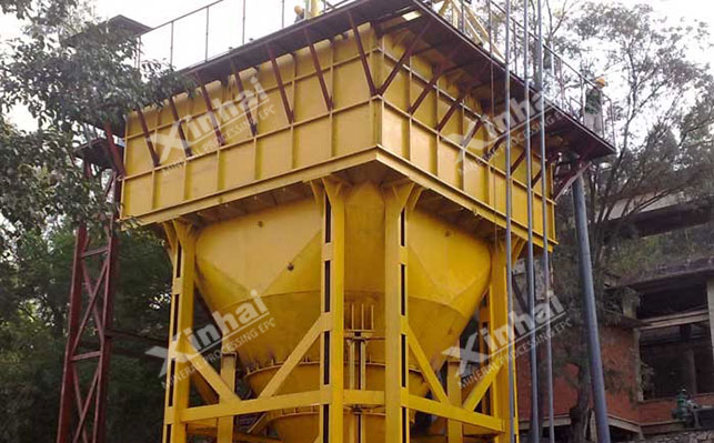 Xinhai inclined plate Concentrator application site