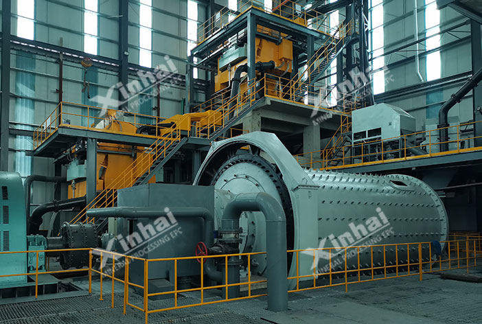 Quartz sand mineral processing process